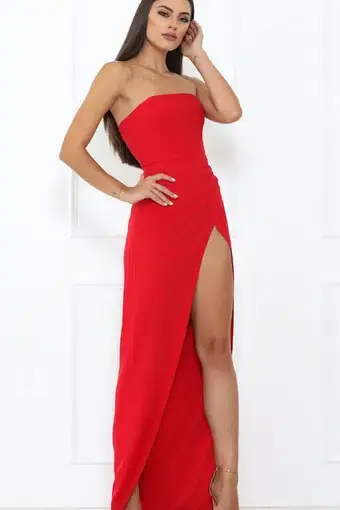 Abyss by Abby She's on Fire Gown Red Size 12