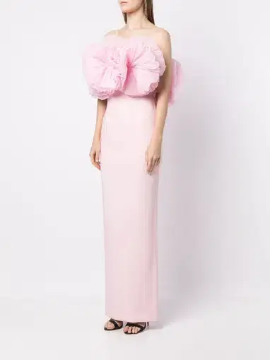 Rachel Gilbert Angelo Gown Pink Size 6