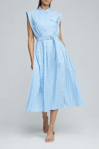Acler Alcott Dress Blue Size 12