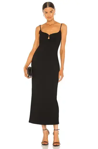 Paris George Marlo Dress Black Size S/AU 8