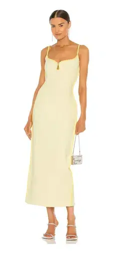 Paris Georgia Marlo Dress Lemon Size XS/ AU 6