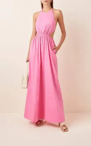 Staud Apfel Dress in Wild Orchid Pink Size 8