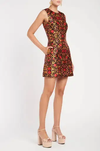 Rebecca Vallance Martine Mini Dress Print Size 8 