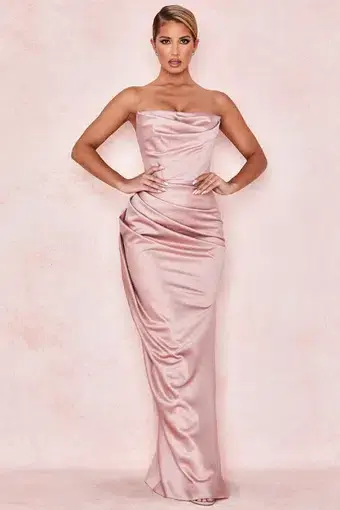 House of CB Adrienne Gown Blush Size 6 