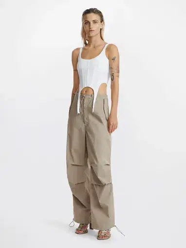 Dion Lee Toggle Pants in Sahara Brown Size M/ Au 10