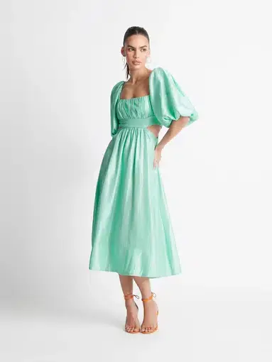 Sheike Daydreaming Maxi Dress Mint Size 14