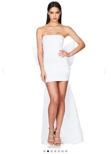Nookie Adore 2Way Dress White Size 8
