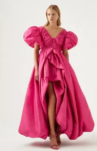 Aje Manifestation Gown in Fuchsia Pink Size 8 / S