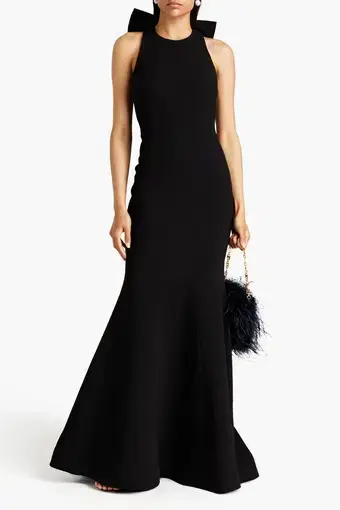 Rebecca Vallance Love Bow Gown Black Size 10