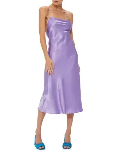 Third Form Crush Bias Midi Dress Violet Size 6