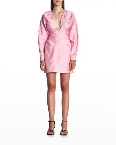 Wynn Hamlyn Zoe Dress Baby Pink Size 12