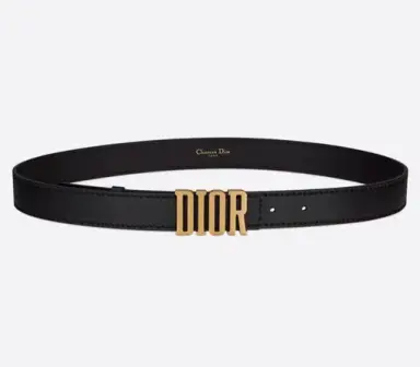 Dior D-Fence Belt Black