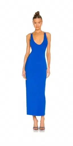 Hours Selena Midi Dress Cobalt Blue Size XXS/6