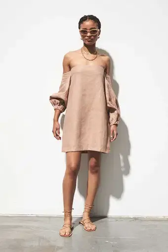 Maurie & Eve Acme Dress in Tan Size 8 
