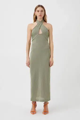 Camilla and Marc Orlando Dress in Sage Green Size 8