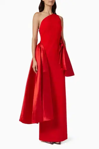 Solace London Calla Gown Red Size 10