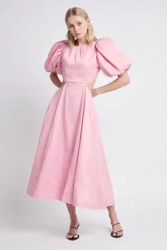 Aje Serendipity Cut Out Dress Pink Size 10 / M