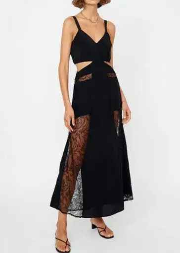 Suboo Monique Lace Dress Black Size 10