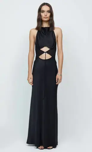 Bec and Bridge Naomi Dress Black Size 8