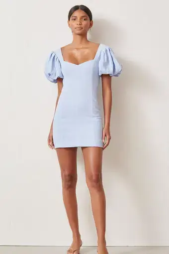 Bec & Bridge Anika Mini Dress Blue Size 12