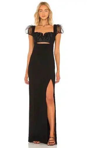 Likely Julie Gown Black Size 6