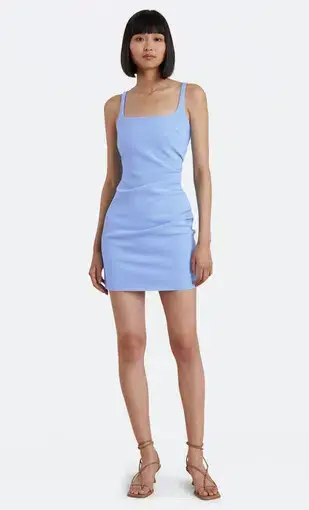 Bec & Bridge Karina Mini Dress in Cornflower Blue 

Size 8 / S