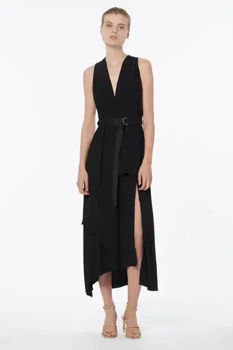 Manning Cartell New Order Midi Dress in Black Size 8 / S