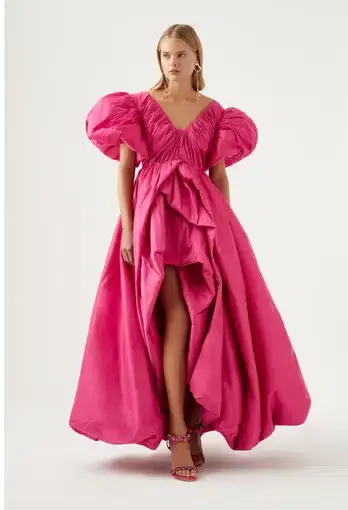 Aje Manifestation Gown Fuchsia Pink Size 6