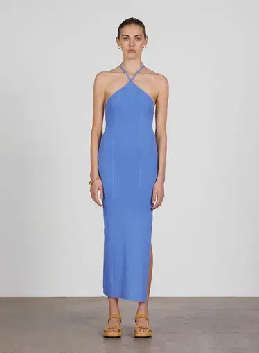 Anna Quan Keeley Dress in Iris Blue Size 8