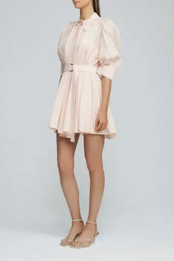 Acler Lorne Mini Dress in Dusty Pink Size 8