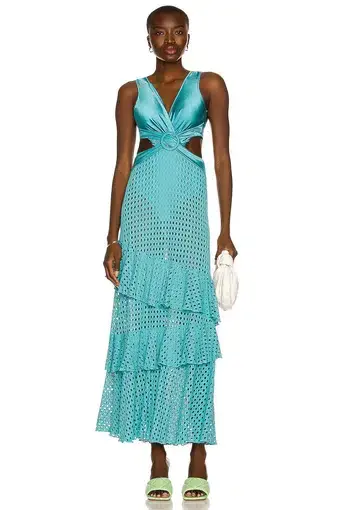 PatBo Sleeveless Beach Dress in Curacao
Blue
Size XS / Au 6