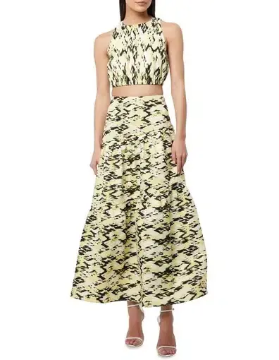 Mossman Resemblance Top and Skirt Set Print Size 10