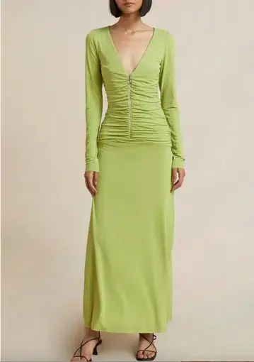 Bec & Bridge  Myla Long Sleeve Maxi Dress in Light Green 

Size 8 / S