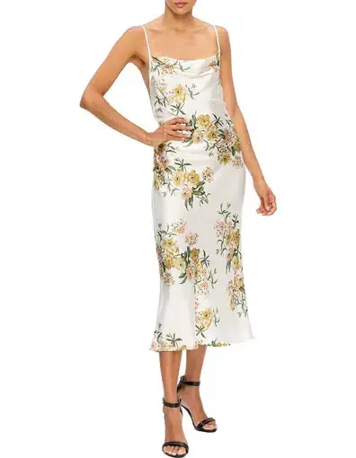 Bec & Bridge Louella Midi Dress Floral Size 8 / S