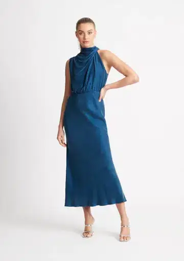 Sheike Park Ave Dress Blue Size 10 / M