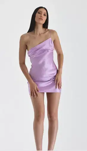 Natalie Rolt Mikayla Mini Dress Lilac Size 2 / AU 10