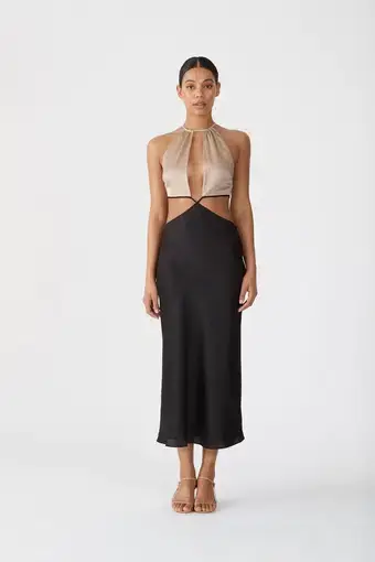 San Sloane Selene Midi Dress Size 8