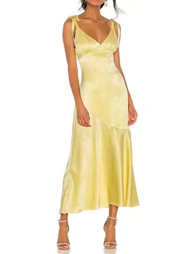 Privacy Please Nina Maxi Dress in Yellow Size XS / Au 6