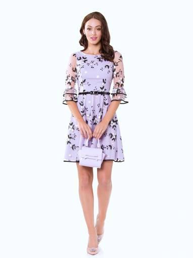 REVIEW Demetra Floral Gown Purple 8