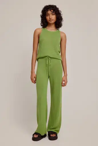 Venroy Linen Knitted Set Green Size 8