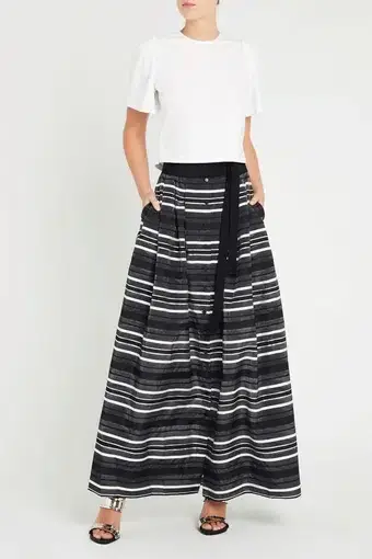 Sass & Bide Grand Illusion Skirt Print Size 8