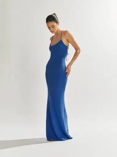 One Mile Sorrento Maxi Dress Blue Size 6