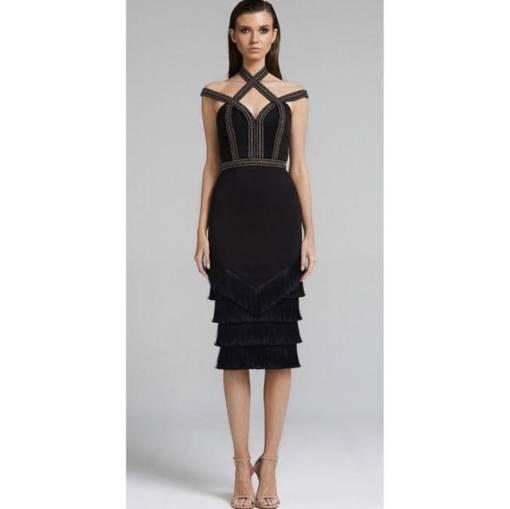 Eliya The Label- Shynx Dress (Black) size 8