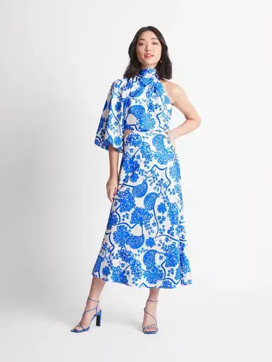 Sheike Cote Dazure Olivia Maxi Dress Print Size 10
