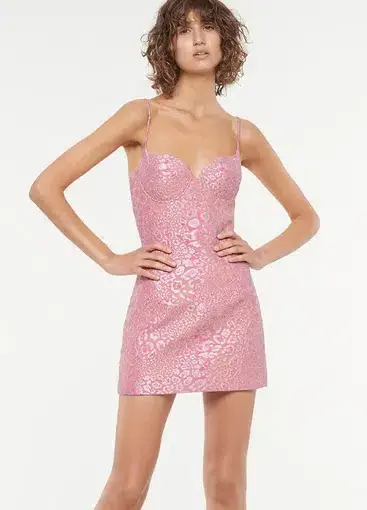 Manning Cartell Gelato Spot Mini Dress Pink Size AU 8