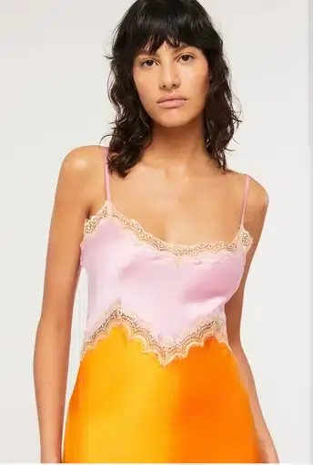 Ginia Hope Dress Orange Size Medium / AU 10