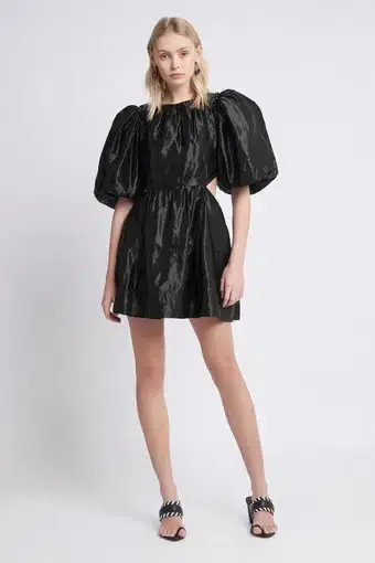 Aje Relic Beaded Mini Dress Black Size 6 / XS