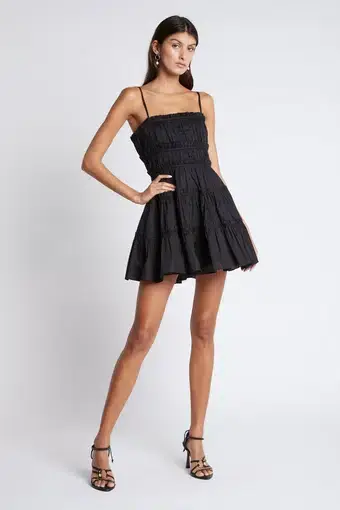 Aje Breathless Mini Dress Black Size 8 / S
