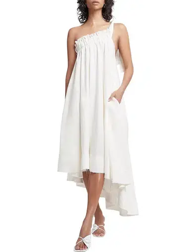 Aje Rarity Dress White Size AU 12 
