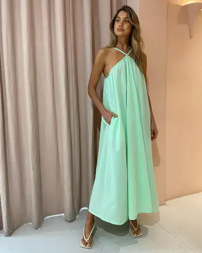 Blanca Verity Dress Mint Green One Size